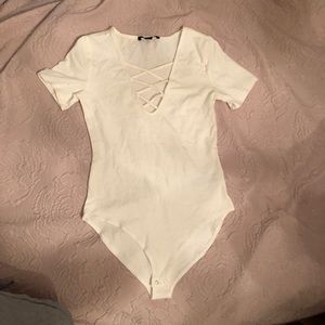 NWOT White bodysuit